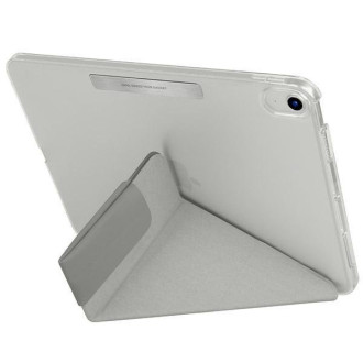 Uniq pouzdro Camden iPad 10 gen. (2022) šedá/šedá fosilní Antimikrobiální