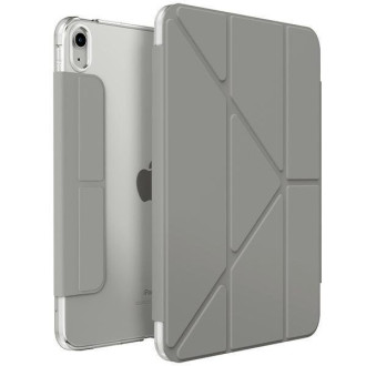 Uniq pouzdro Camden iPad 10 gen. (2022) šedá/šedá fosilní Antimikrobiální
