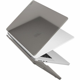 Uniq pouzdro pro Claro MacBook Air 13 (2022) grey/smoke grey