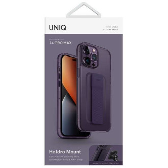 Uniq pouzdro Heldro Mount iPhone 14 Pro Max 6,7&quot; fialové/obr. fialové