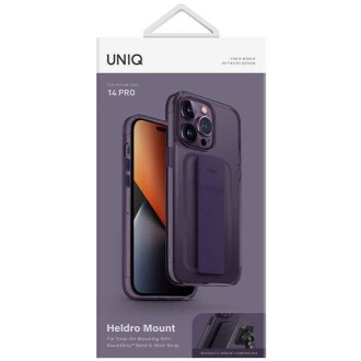 Uniq pouzdro Heldro Mount iPhone 14 Pro 6.1&quot; fialové/obr. fialové