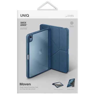 Uniq pouzdro Moven iPad 10 gen.(2022) modrá/kapri modrá
