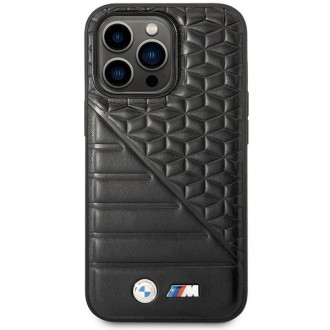 Pouzdro BMW BMHCP14L22PMGK iPhone 14 Pro 6.1&quot; černo/černý Bi vzor