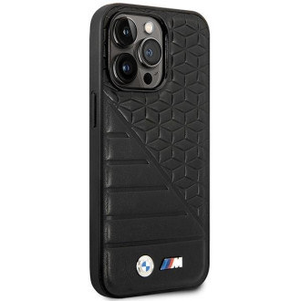 Pouzdro BMW BMHCP14L22PMGK iPhone 14 Pro 6.1&quot; černo/černý Bi vzor