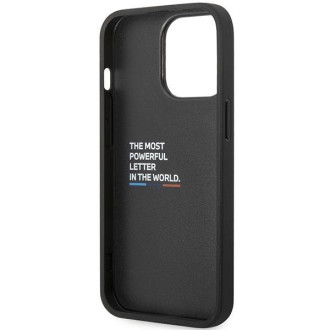 Pouzdro BMW BMHCP14L22PMGK iPhone 14 Pro 6.1&quot; černo/černý Bi vzor