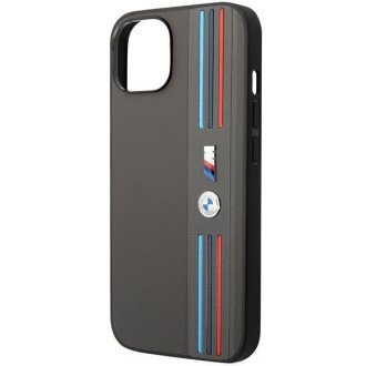 Pouzdro BMW BMHCP14S22PPMA iPhone 14 6.1&quot; šedá/šedá Tricolor M Collection