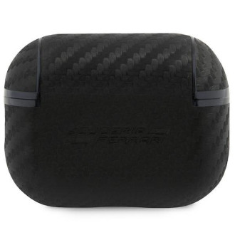 Kryt Ferrari FESAP2CABK AirPods Pro 2 černo/černý On Track PU Carbon