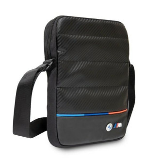 BMW BMTB10PUCARTCBK Taška na tablet 10&quot; černá/černá Carbon&amp;Nylon Tricolor