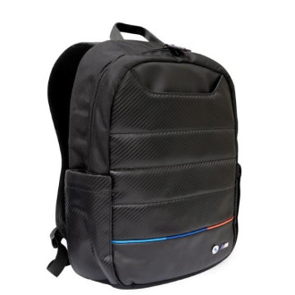 Batoh BMW BMBP15PUCARTCBK 16&quot; černo/černý Carbon&amp;Nylon Tricolor