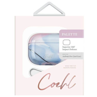 Uniq pouzdro Coehl Palette AirPods Pro 2 blue/dusk blue