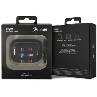 Kryt BMW BMAP22SWTK AirPods Pro černo/černý Multiple Colored Lines