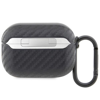 Kryt BMW BMAP2WMPUCA2 AirPods Pro 2 gen black/black Carbon Double Metal Logo