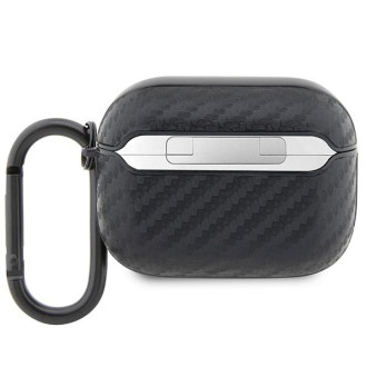 Kryt BMW BMAPWMPUCA2 AirPods Pro černo/černý Carbon Double Metal Logo