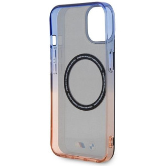 Pouzdro BMW BMHMP14SHTGE iPhone 14 6,1&quot; šedé/šedé pevné pouzdro Gradient Bumper MagSafe