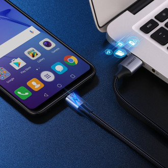 [RETURNED ITEM] Ugreen cable USB - micro USB cable 1m gray (60146)