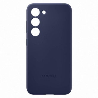 [RETURNED ITEM] Silikonový kryt Samsung pro Samsung Galaxy S23 silikonový obal tmavě modrý (EF-PS911TNEGWW)