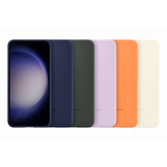 [RETURNED ITEM] Silikonový kryt Samsung pro Samsung Galaxy S23 silikonový obal tmavě modrý (EF-PS911TNEGWW)