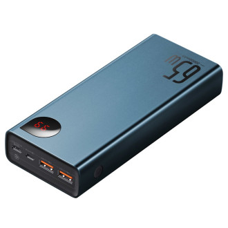 [RETURNED ITEM] Powerbanka Baseus Adaman 2x USB / 1x USB typu C / 1x micro USB 20000mAh 65W Quick Charge 4.0 Power Delivery modrá (PPIMDA-D03)