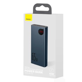 [RETURNED ITEM] Powerbanka Baseus Adaman 2x USB / 1x USB typu C / 1x micro USB 20000mAh 65W Quick Charge 4.0 Power Delivery modrá (PPIMDA-D03)