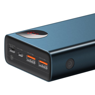 [RETURNED ITEM] Powerbanka Baseus Adaman 2x USB / 1x USB typu C / 1x micro USB 20000mAh 65W Quick Charge 4.0 Power Delivery modrá (PPIMDA-D03)