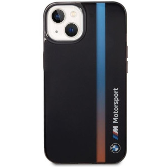 Pouzdro BMW BMHCP14S22HVGV iPhone 14 6.1&quot; černé/černé IML Tricolor Stripe