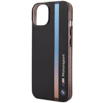 Pouzdro BMW BMHCP14S22HVGV iPhone 14 6.1&quot; černé/černé IML Tricolor Stripe