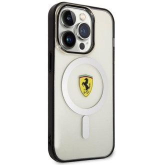 Ferrari FEHMP14LURKT iPhone 14 Pro 6,1" čirý/průhledný pevný obal Outline Magsafe