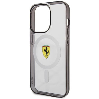 Ferrari FEHMP14LURKT iPhone 14 Pro 6,1" čirý/průhledný pevný obal Outline Magsafe