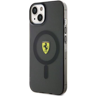 Ferrari FEHMP14MURKK iPhone 14 Plus 6,7" černo/černé pevné pouzdro Translucent Magsafe