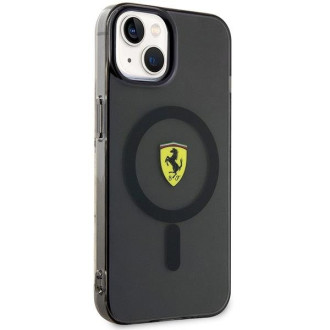 Ferrari FEHMP14MURKK iPhone 14 Plus 6,7" černo/černé pevné pouzdro Translucent Magsafe