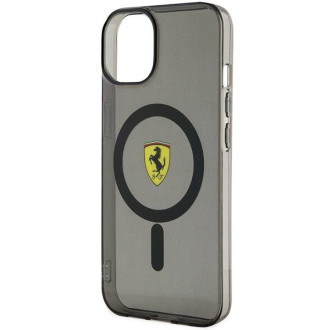 Ferrari FEHMP14MURKK iPhone 14 Plus 6,7" černo/černé pevné pouzdro Translucent Magsafe
