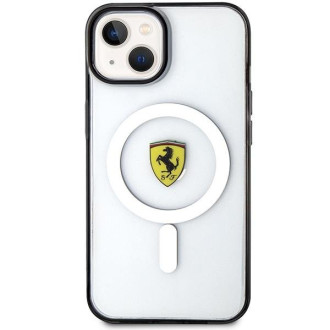 Ferrari FEHMP14MURKT iPhone 14 Plus 6,7" čirý/průhledný pevný obal Outline Magsafe