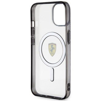 Ferrari FEHMP14MURKT iPhone 14 Plus 6,7" čirý/průhledný pevný obal Outline Magsafe