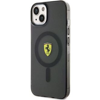 Ferrari FEHMP14SURKK iPhone 14 6,1" černý/černý pevný obal Translucent Magsafe