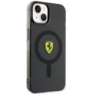 Ferrari FEHMP14SURKK iPhone 14 6,1" černý/černý pevný obal Translucent Magsafe