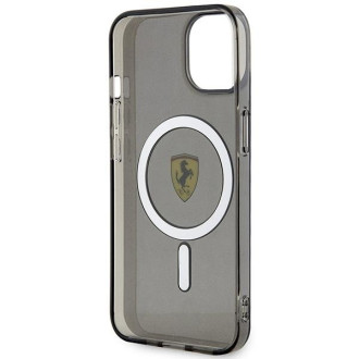 Ferrari FEHMP14SURKK iPhone 14 6,1" černý/černý pevný obal Translucent Magsafe