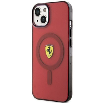 Ferrari FEHMP14SURKR iPhone 14 6,1" červený/červený pevný obal Translucent Magsafe