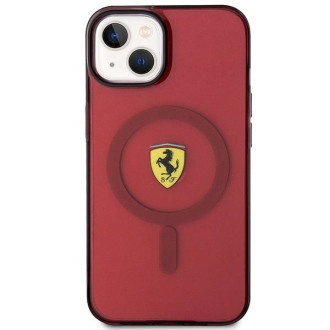 Ferrari FEHMP14SURKR iPhone 14 6,1" červený/červený pevný obal Translucent Magsafe