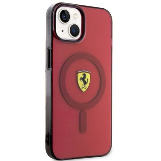 Ferrari FEHMP14SURKR iPhone 14 6,1" červený/červený pevný obal Translucent Magsafe