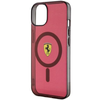 Ferrari FEHMP14SURKR iPhone 14 6,1" červený/červený pevný obal Translucent Magsafe