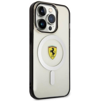 Ferrari FEHMP14XURKT iPhone 14 Pro Max 6,7" čirý/průhledný pevný obal Outline Magsafe