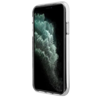 Guess GUHMN61H4STP iPhone 11 6,1" růžový/růžový pevný obal 4G MagSafe
