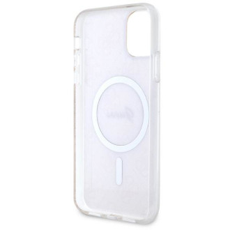 Guess GUHMN61H4STP iPhone 11 6,1" růžový/růžový pevný obal 4G MagSafe
