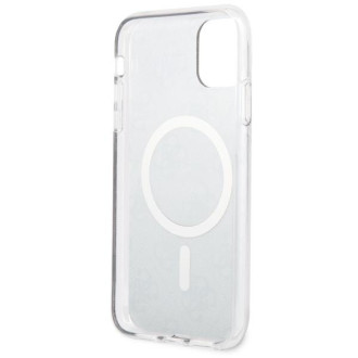 Guess GUHMN61H4STW iPhone 11 6,1" hnědý/hnědý pevný obal 4G MagSafe