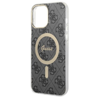 Guess GUHMP13XH4STK iPhone 13 Pro Max 6,7" černý/černý pevný obal 4G MagSafe