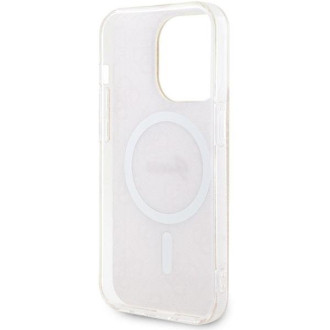 Guess GUHMP14LH4STP iPhone 14 Pro 6,1" růžový/růžový pevný obal 4G MagSafe