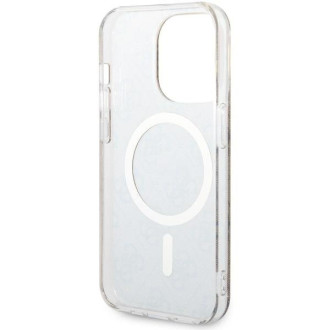 Guess GUHMP14LH4STW iPhone 14 Pro 6,1" hnědý/hnědý pevný obal 4G MagSafe