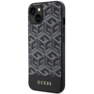 Guess GUHMP14MHGCFSEK iPhone 14 Plus 6,7" černo/černý pevný obal GCube Stripes MagSafe