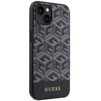 Guess GUHMP14MHGCFSEK iPhone 14 Plus 6,7" černo/černý pevný obal GCube Stripes MagSafe