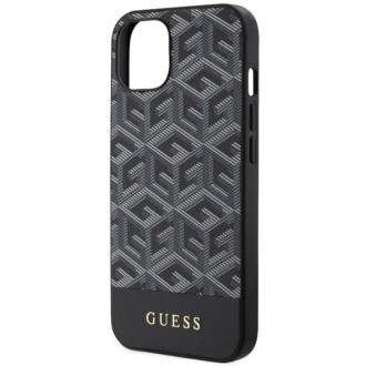 Guess GUHMP14MHGCFSEK iPhone 14 Plus 6,7" černo/černý pevný obal GCube Stripes MagSafe